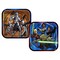 9" Star Wars 'The Clone Wars' Large Square Paper Plates with 2 Designs